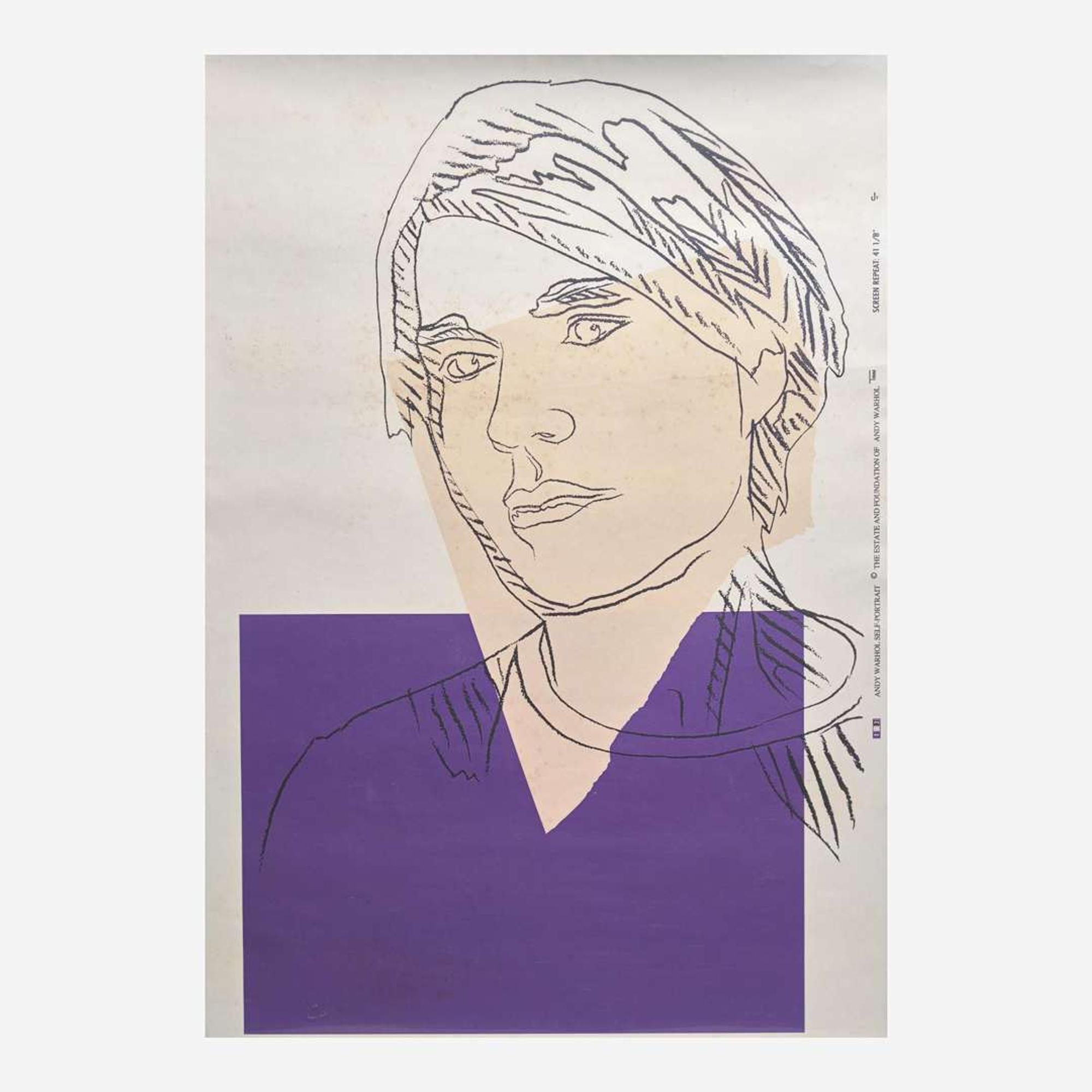 Andy Warhol (American, 1928-1987) Self-Portrait