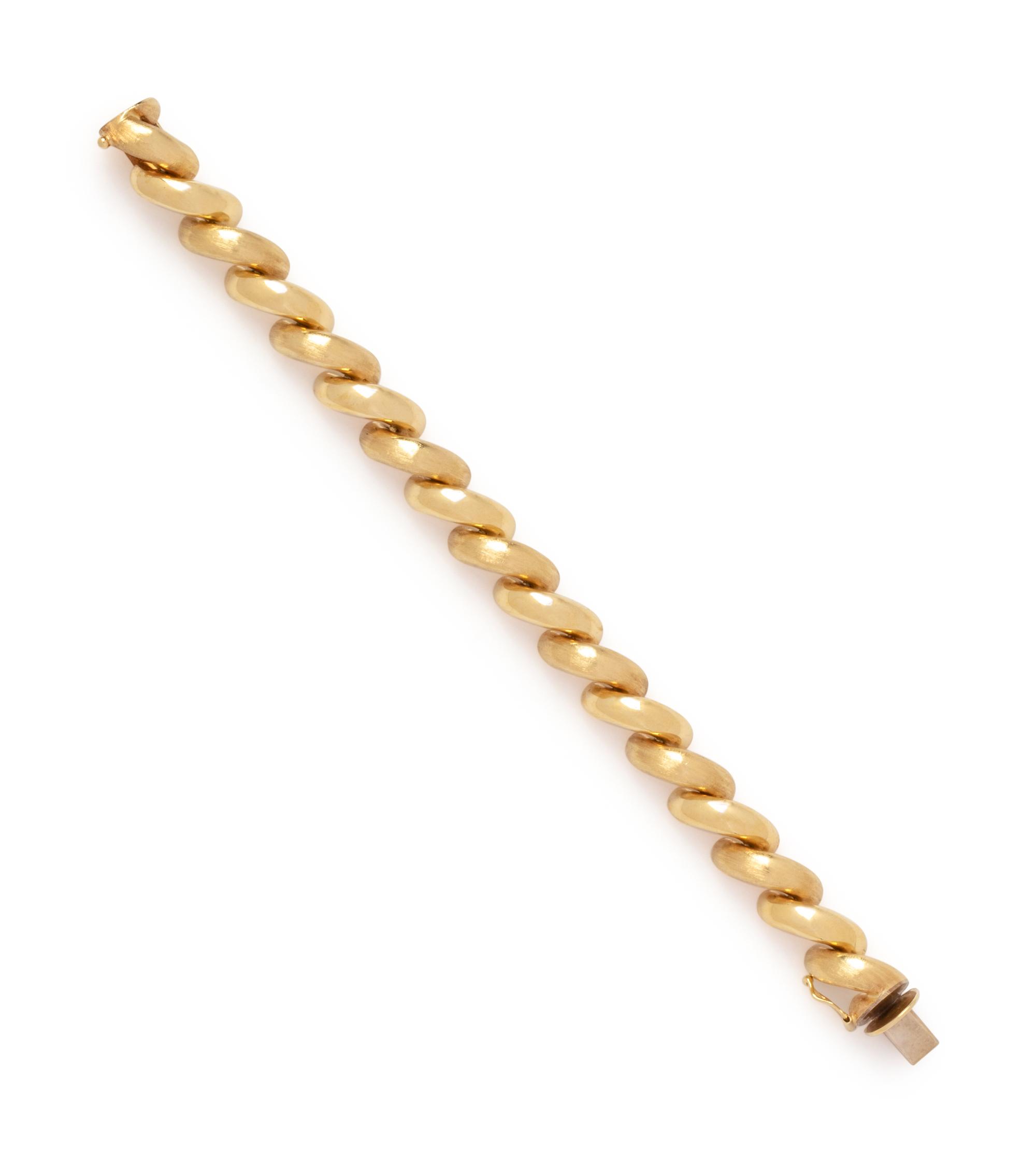 YELLOW GOLD BRACELET