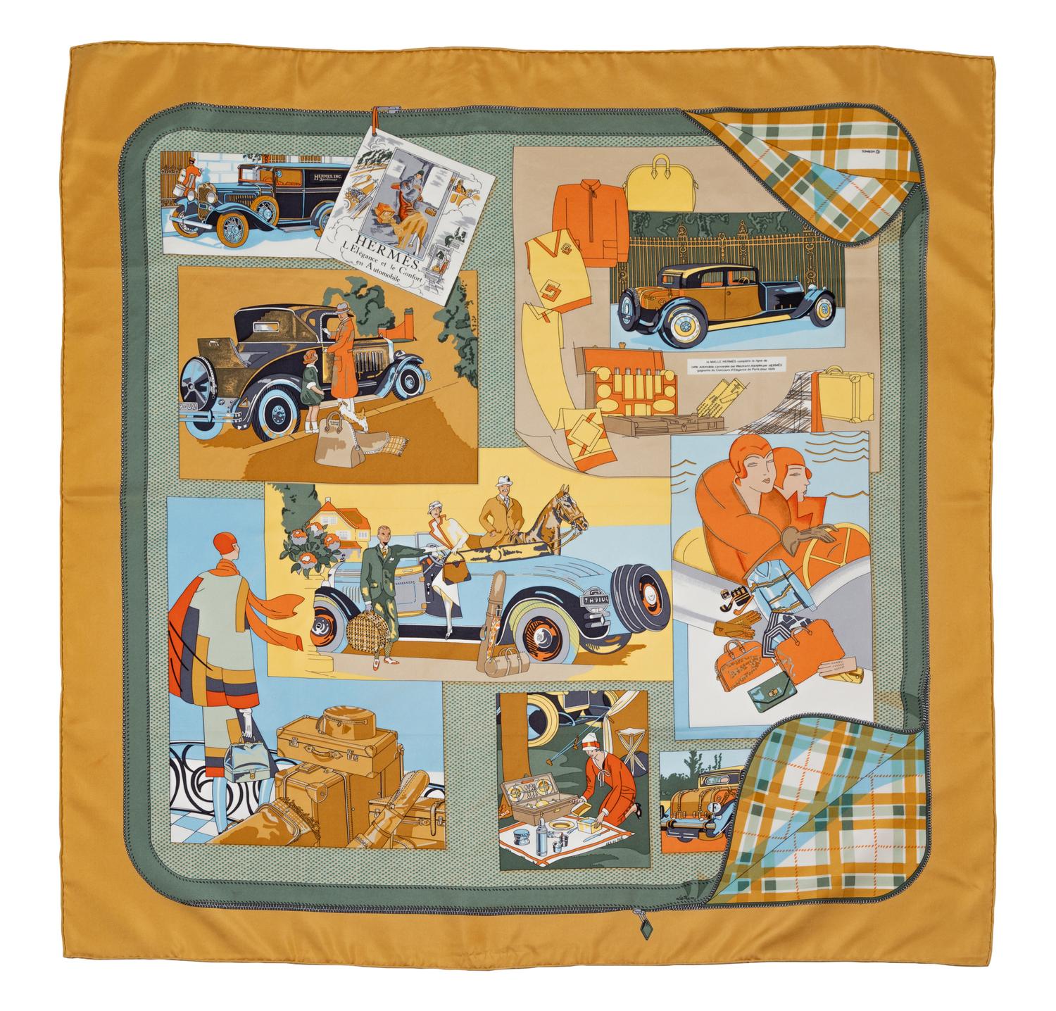 Hermès 90cm Silk Scarf