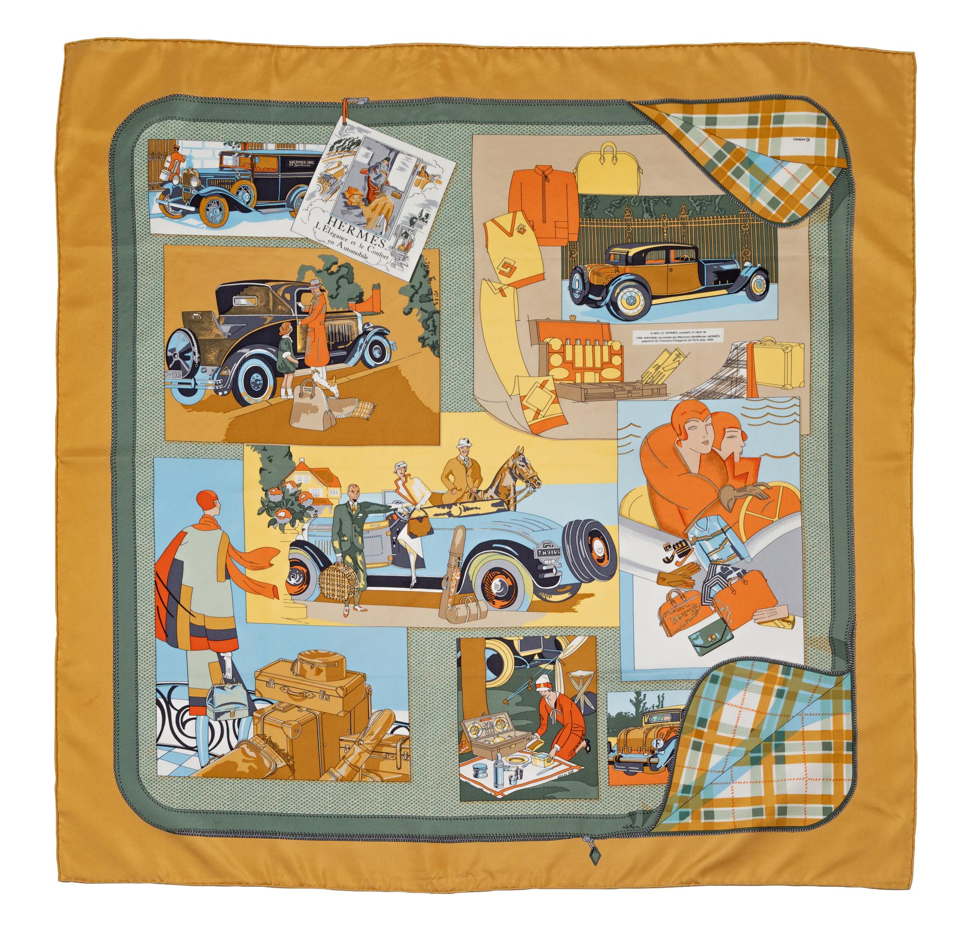 Hermès 90cm Silk Scarf