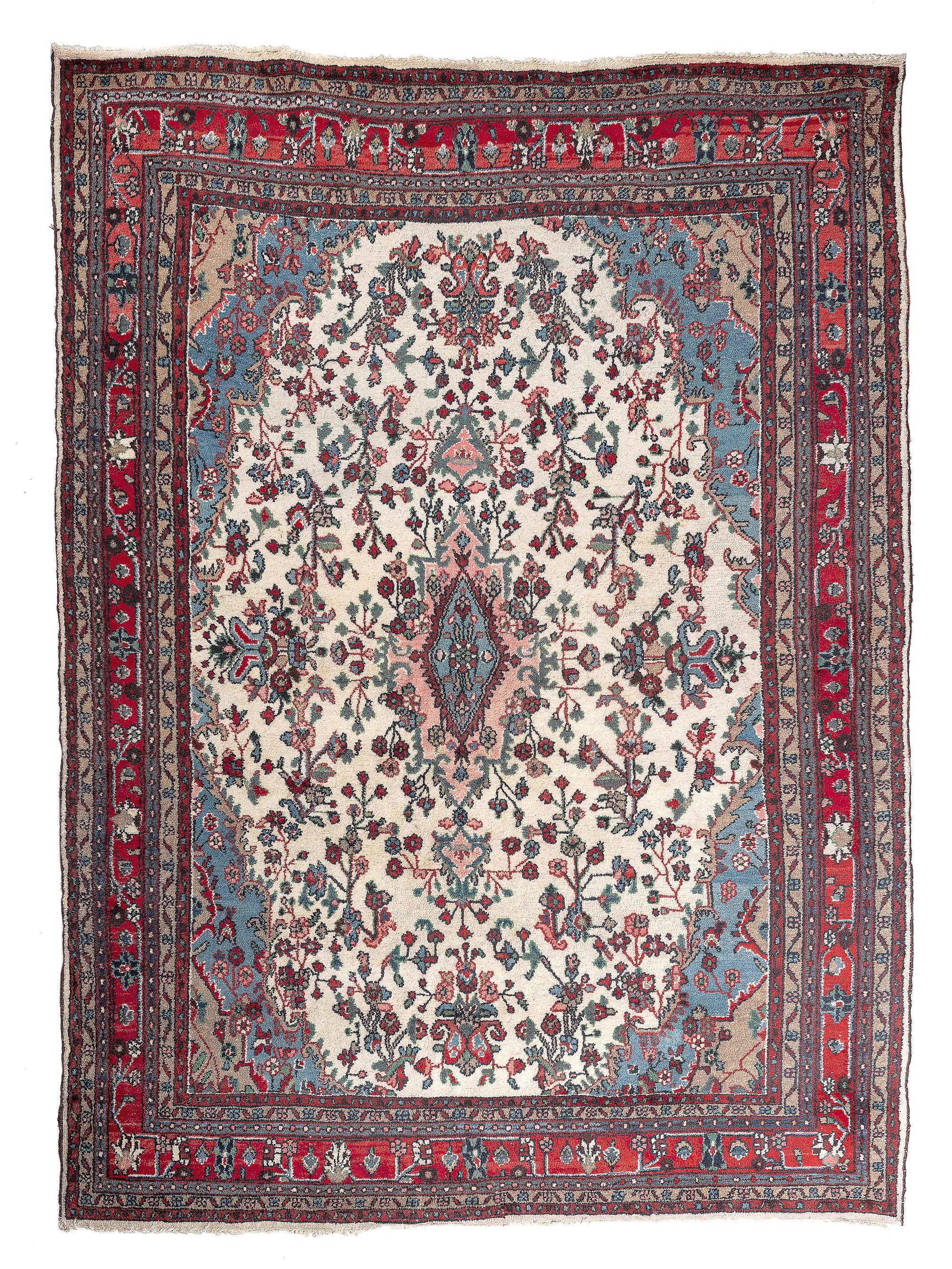 A Isfahan Wool Carpet