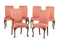 A Set of Six George I Style Mahogany Dining Chairs