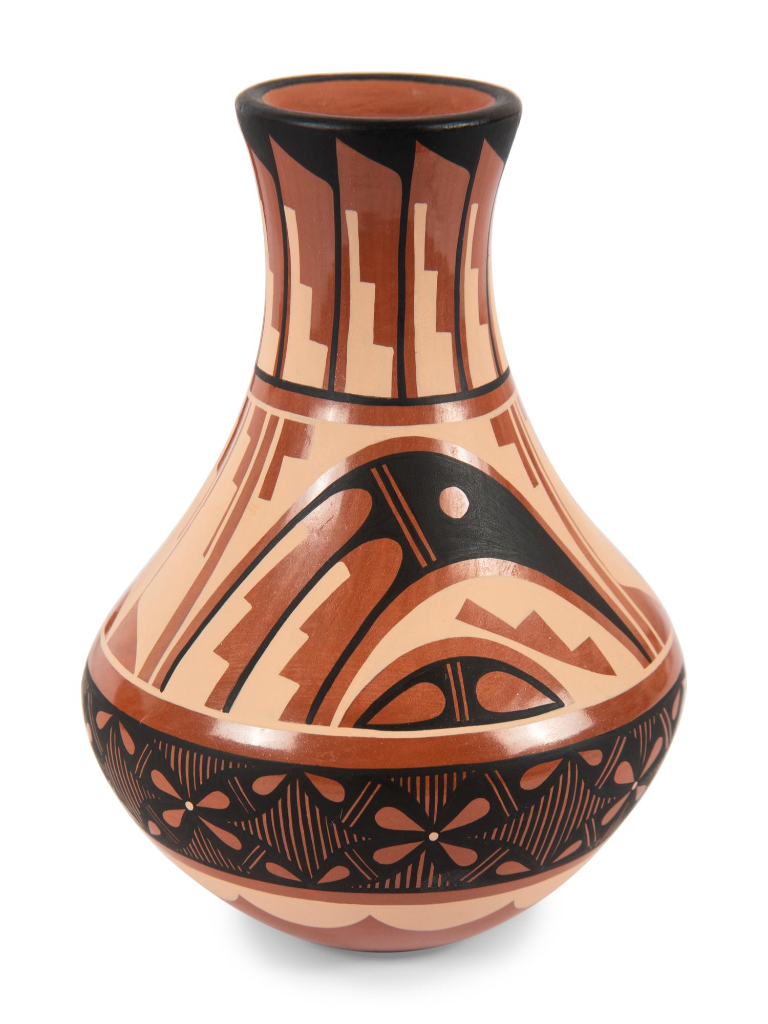 Jemez Polychrome Pottery