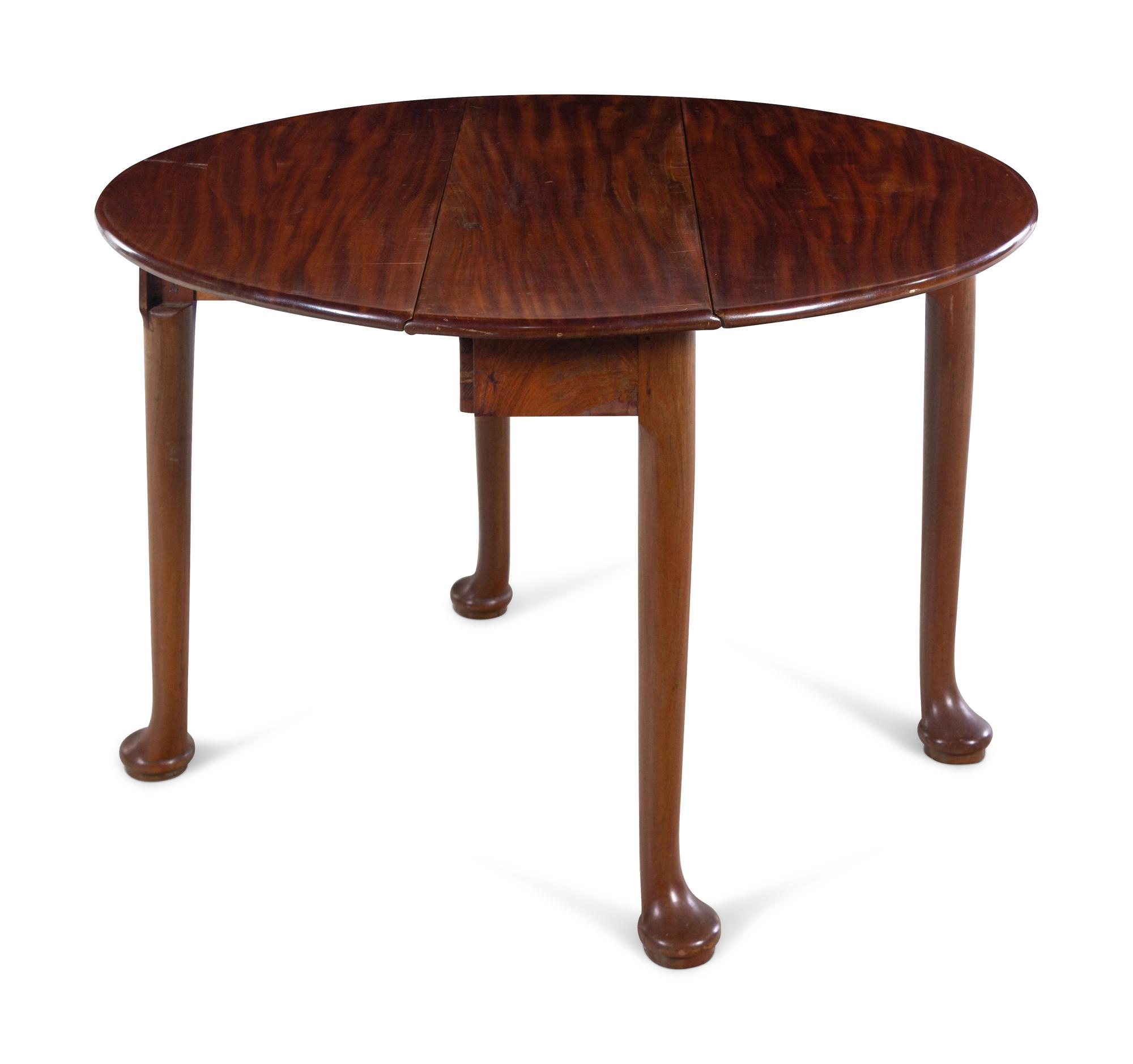 The Washington-Fairfax George III Mahogany Drop Leaf Table
