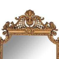 A Pair of George III Style Giltwood Mirrors