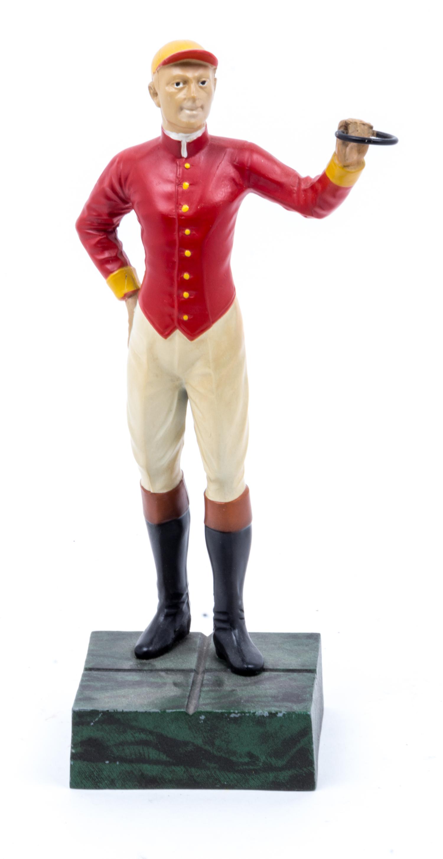 A Cold Painted Cast Metal Figure Height 10 1/2 inches. — 19TH/20TH CENTURY