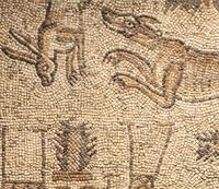A Late Roman Stone Mosaic of a Hunting Scene