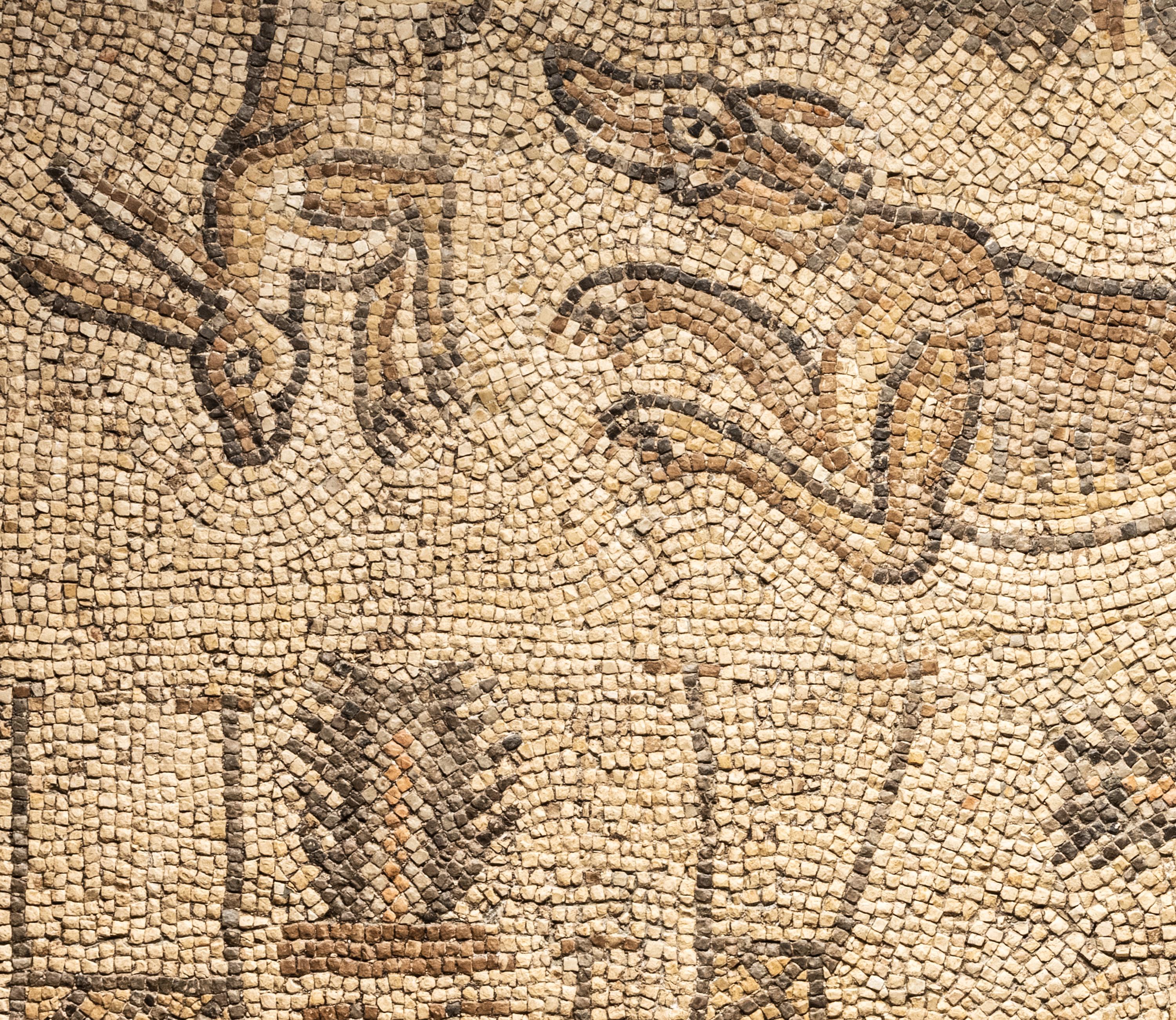 A Late Roman Stone Mosaic of a Hunting Scene