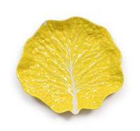 A Yellow "Lettuce Ware" Dinner Service