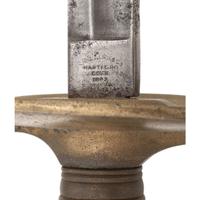 Collins & Company US Model 1840 NCO Sword with Etched Blade Reading S.C. Ward