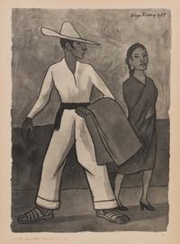 After Diego Rivera, (Mexican, 1886-1957), Acuarelas, 1935-1945 (portfolio of 19 of 25 lithographs with original jacket)