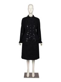 Chanel Sequined Skirt Suit, 2000s