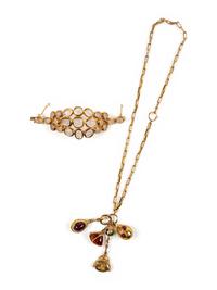 Goossens Paris Bracelet and Chanel Necklace