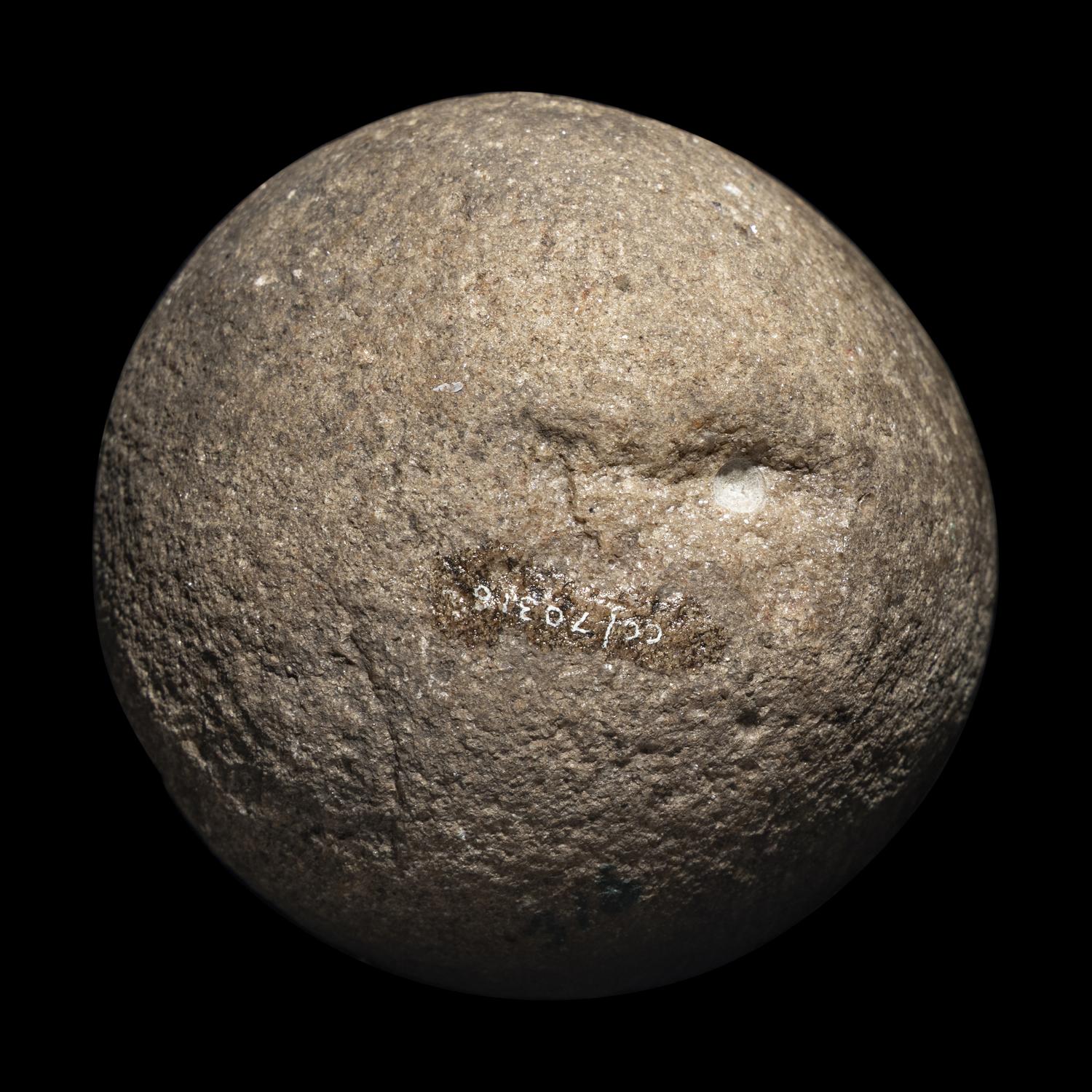 A Neolithic Stone Crushing Sphere
