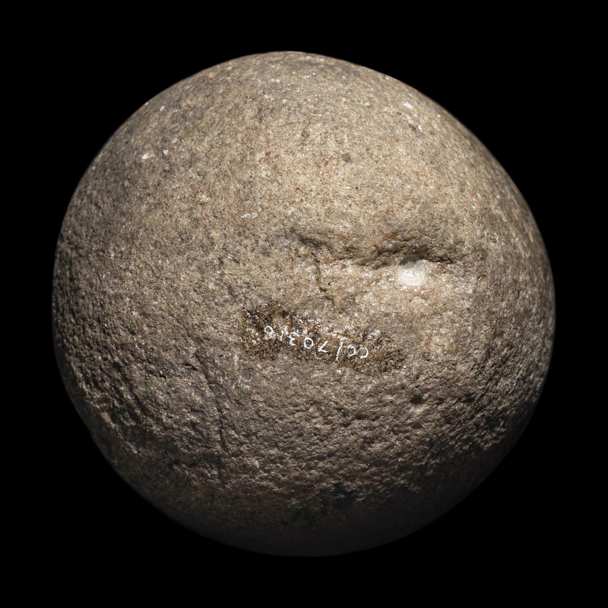 A Neolithic Stone Crushing Sphere