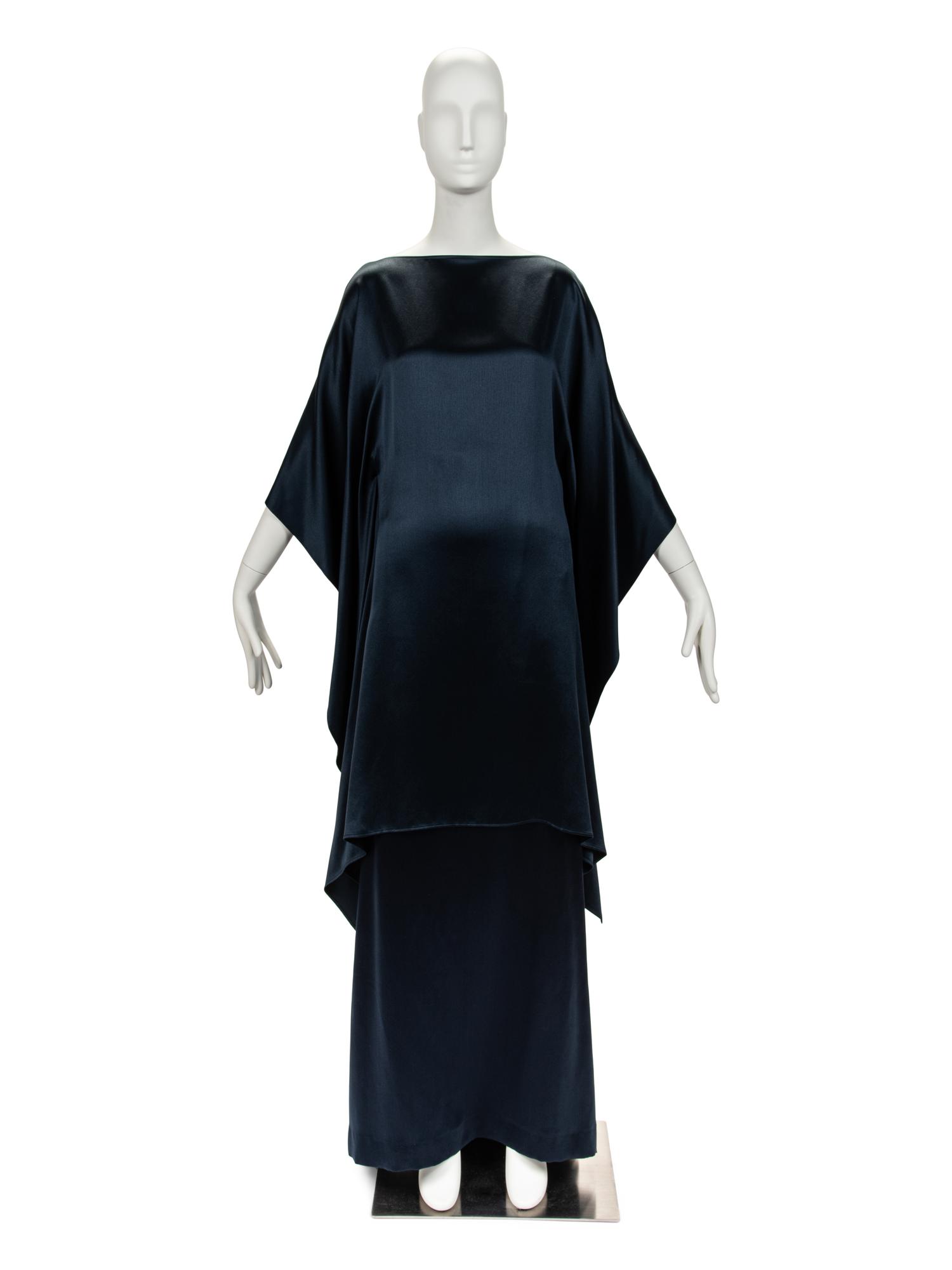 Two Designer Items: One Yves Saint Laurent Ensemble, One Balenciaga Dress, 1990-2000s