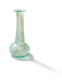 A Roman Glass Unguentarium
