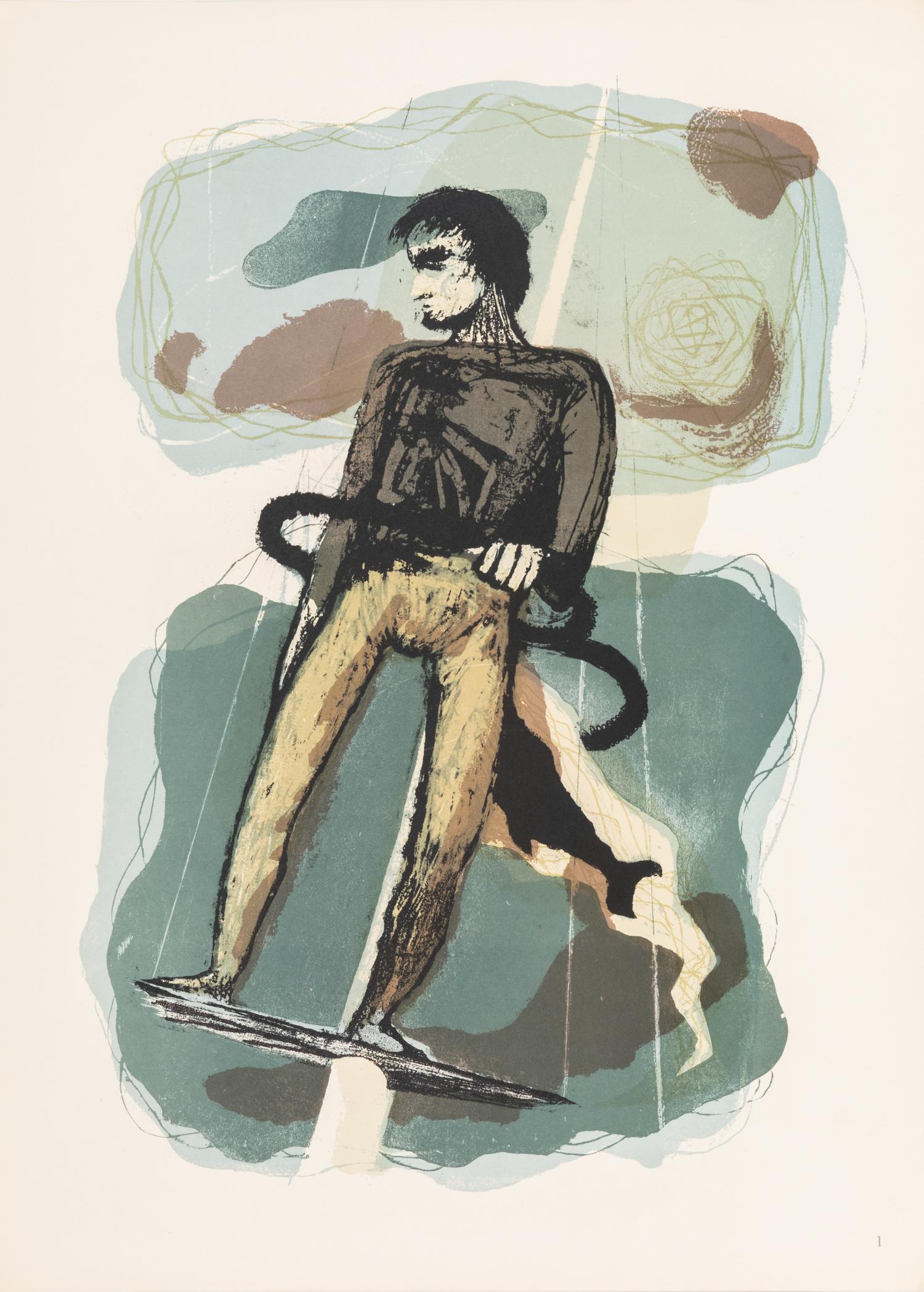 Benton Murdoch Spruance, (American, 1904-1967), A group of 26 works from Moby Dick: The Passion of Ahab, 1968