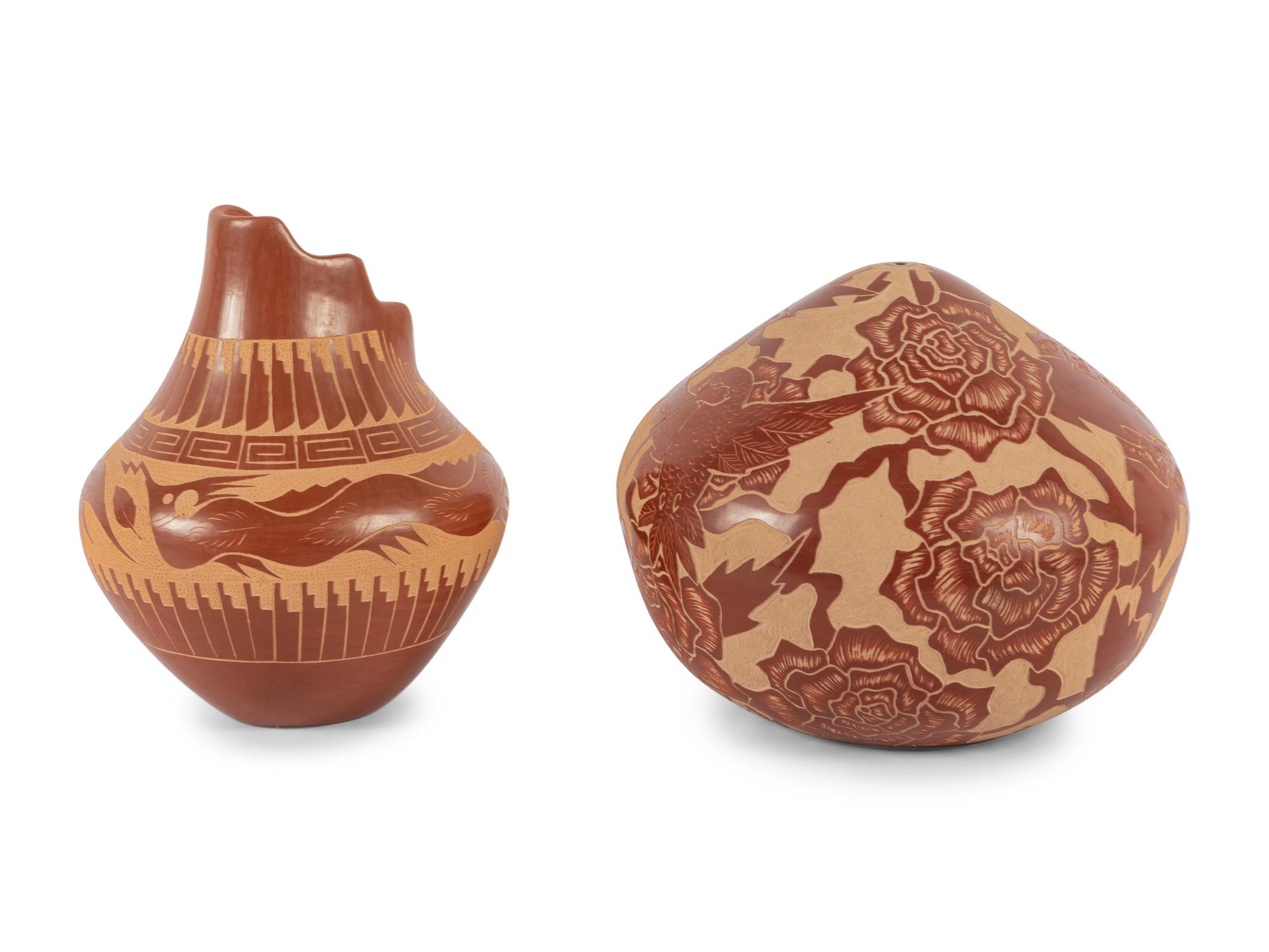 Jemez Sgraffito Pottery