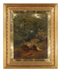 Girl in a Forest