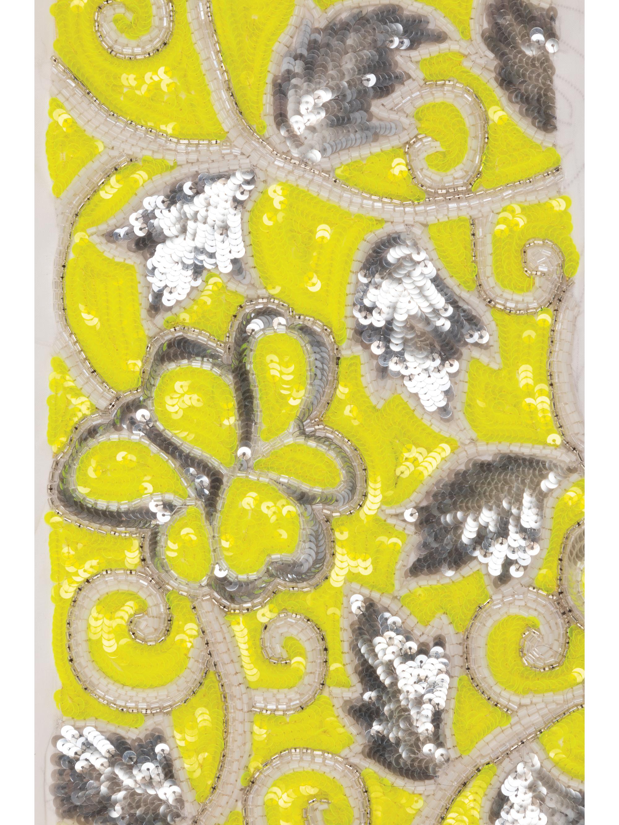 House of Lesage Embroidery Sample From the Geoffrey Beene Archive, 1960-80s