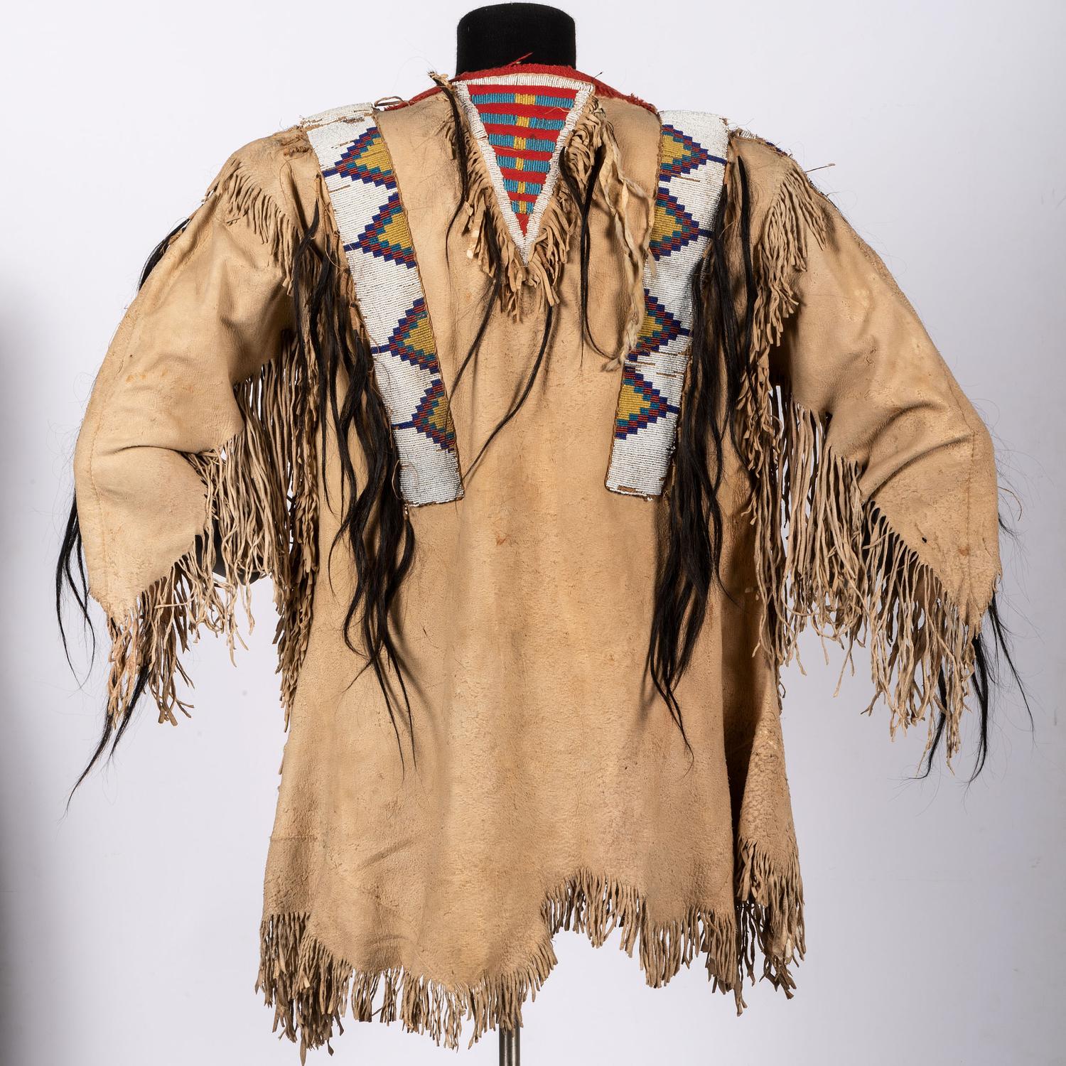 Northern Plains Beaded Hide Shirt