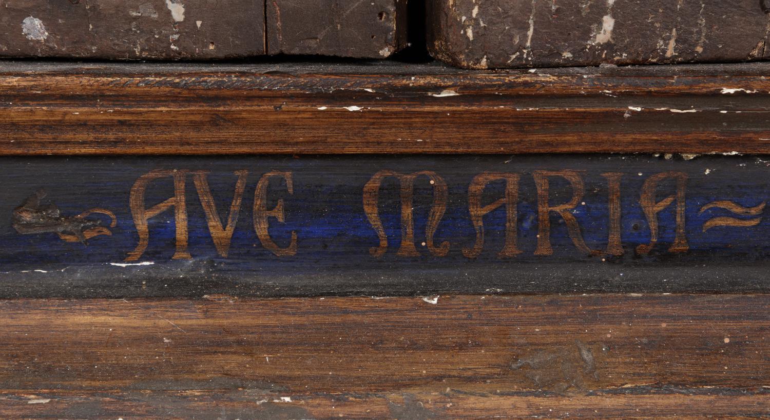 A French Painted and Parcel Gilt Shrine After Raphael