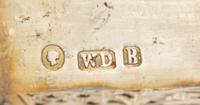 A Victorian Silver Vinaigrette, Maker's Mark W.D., Birmingham, 1851, the lid depicting a view of The Crystal Palace, opening to a scree