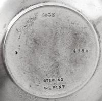 An American Silver Creamer