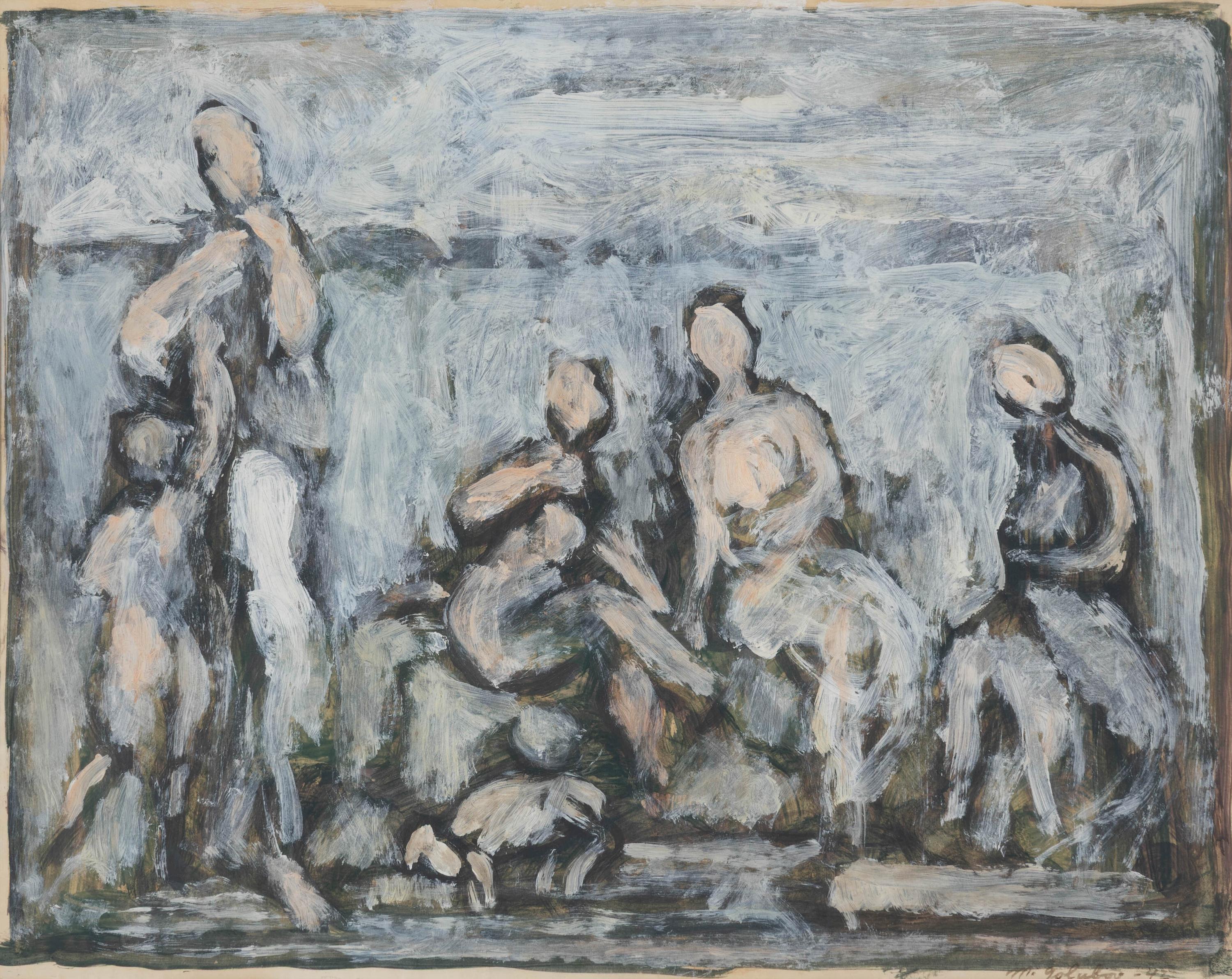 Maurice Golubov (American, 1905-1987) — Untitled , 1942
