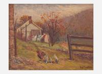Ethel A Wallace (American, 1885–1968) - A Solebury Farm