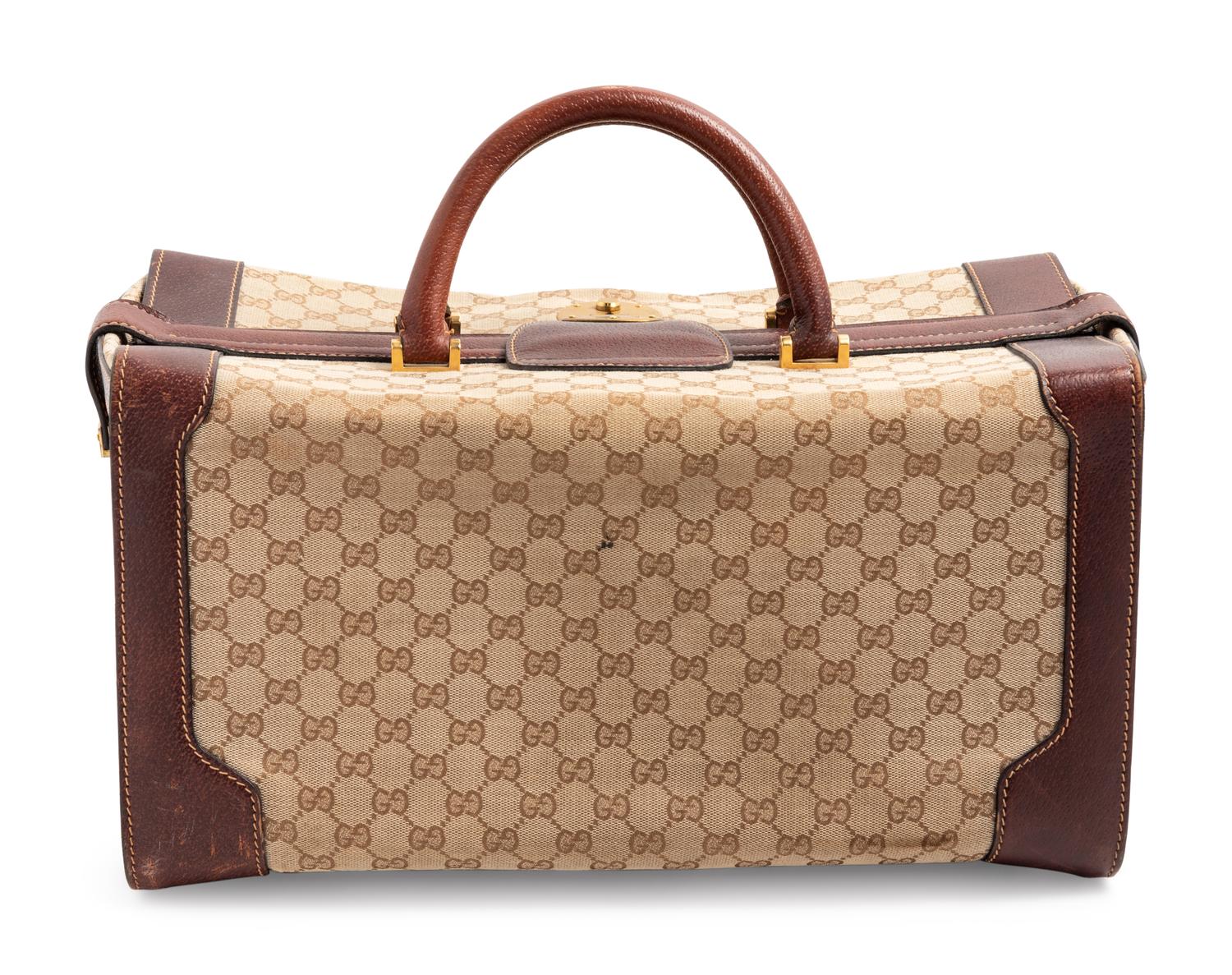 Gucci Train Case Doctor Bag, 1960-80s