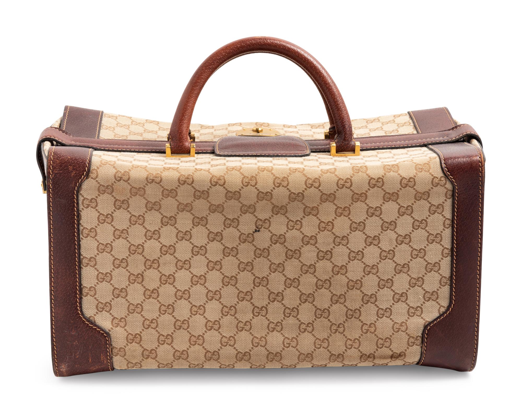 Gucci Train Case Doctor Bag, 1960-80s
