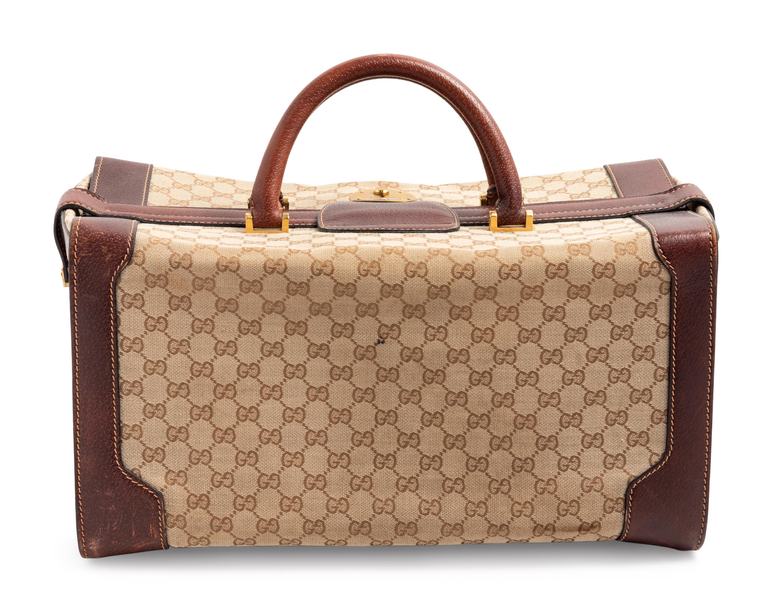 Gucci Train Case Doctor Bag, 1960-80s