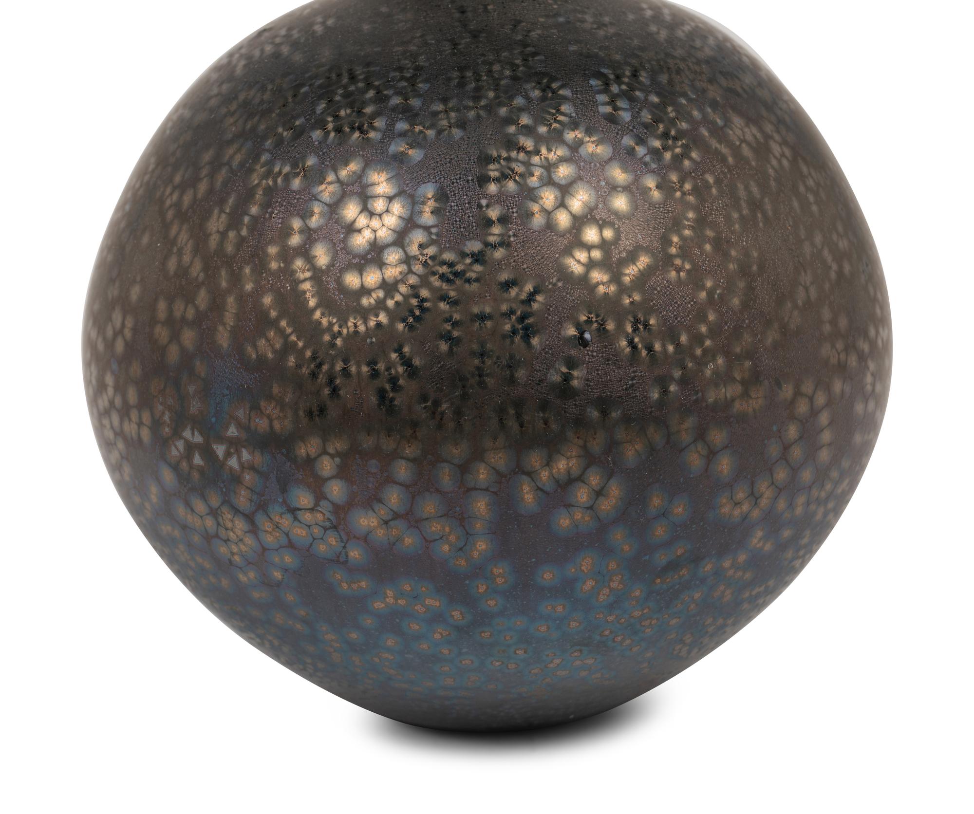 Vase with Sea Foam Glaze
