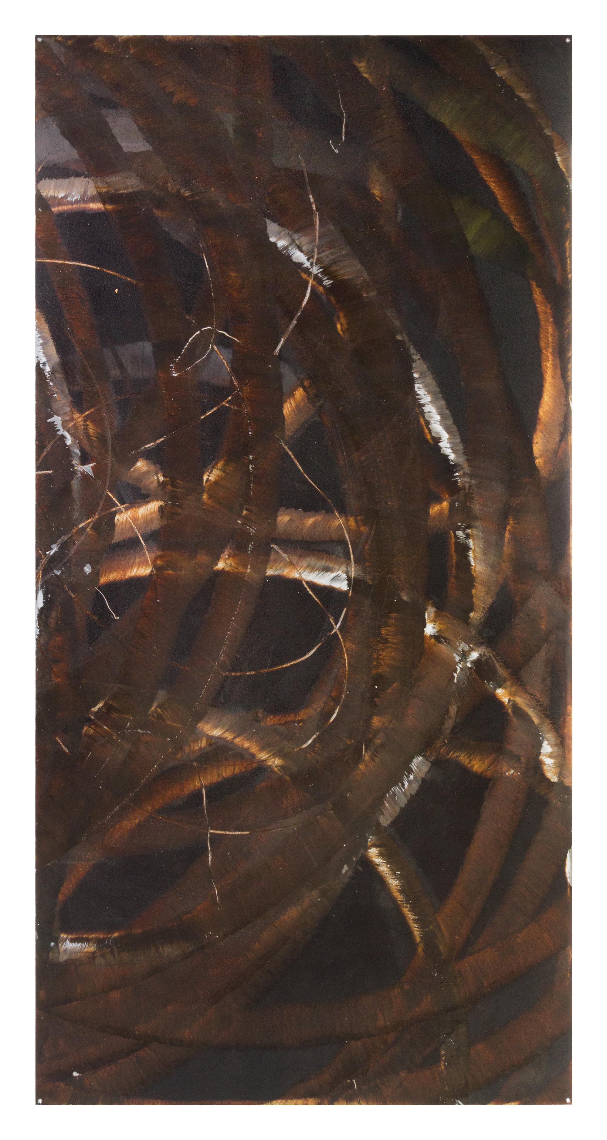 Aaron Young, (American, b. 1972), Burnout (Locals! Beware), 2007 (triptych)