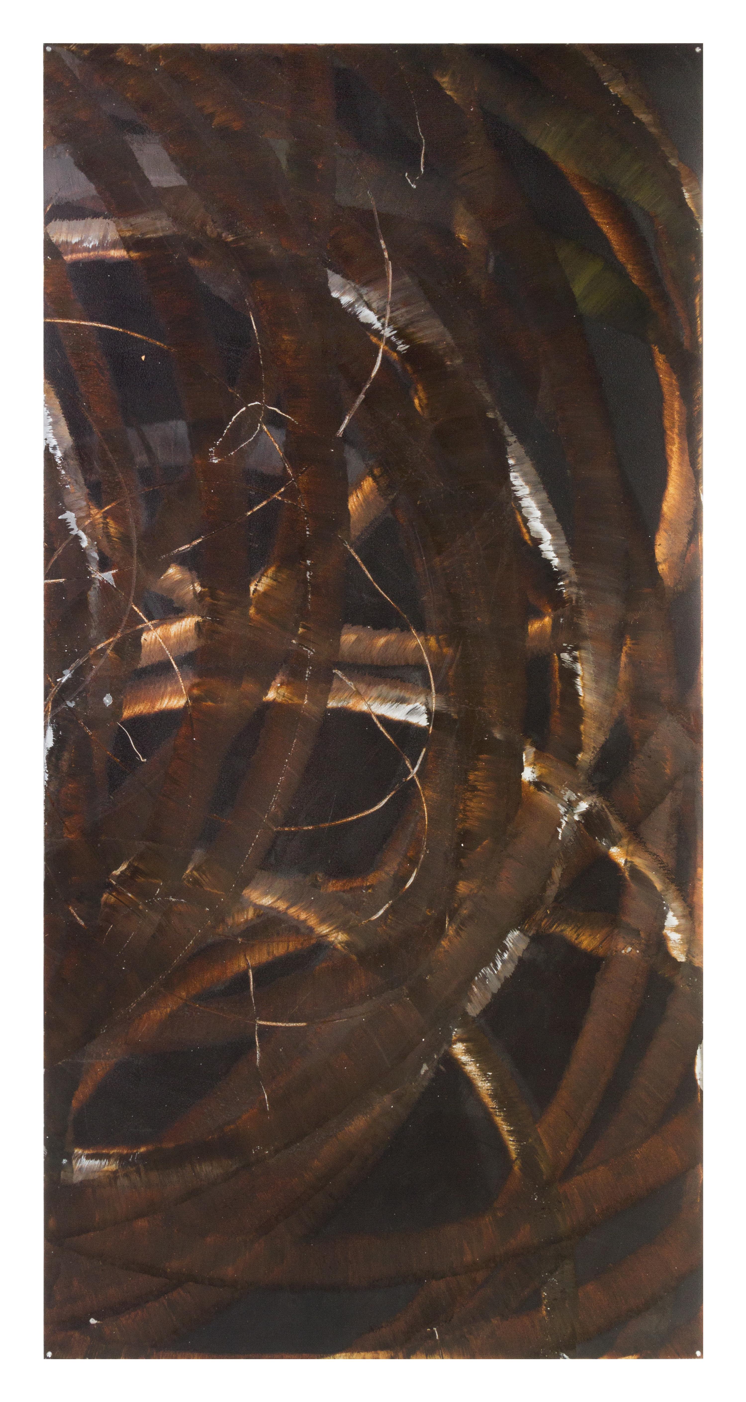 Aaron Young, (American, b. 1972), Burnout (Locals! Beware), 2007 (triptych)