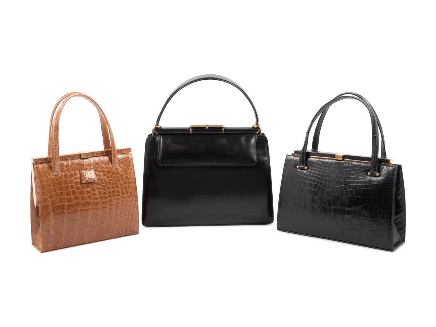 Three Lucile de Paris Handbags, 1950-70s