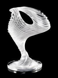 A Lalique Trophee Sculpture