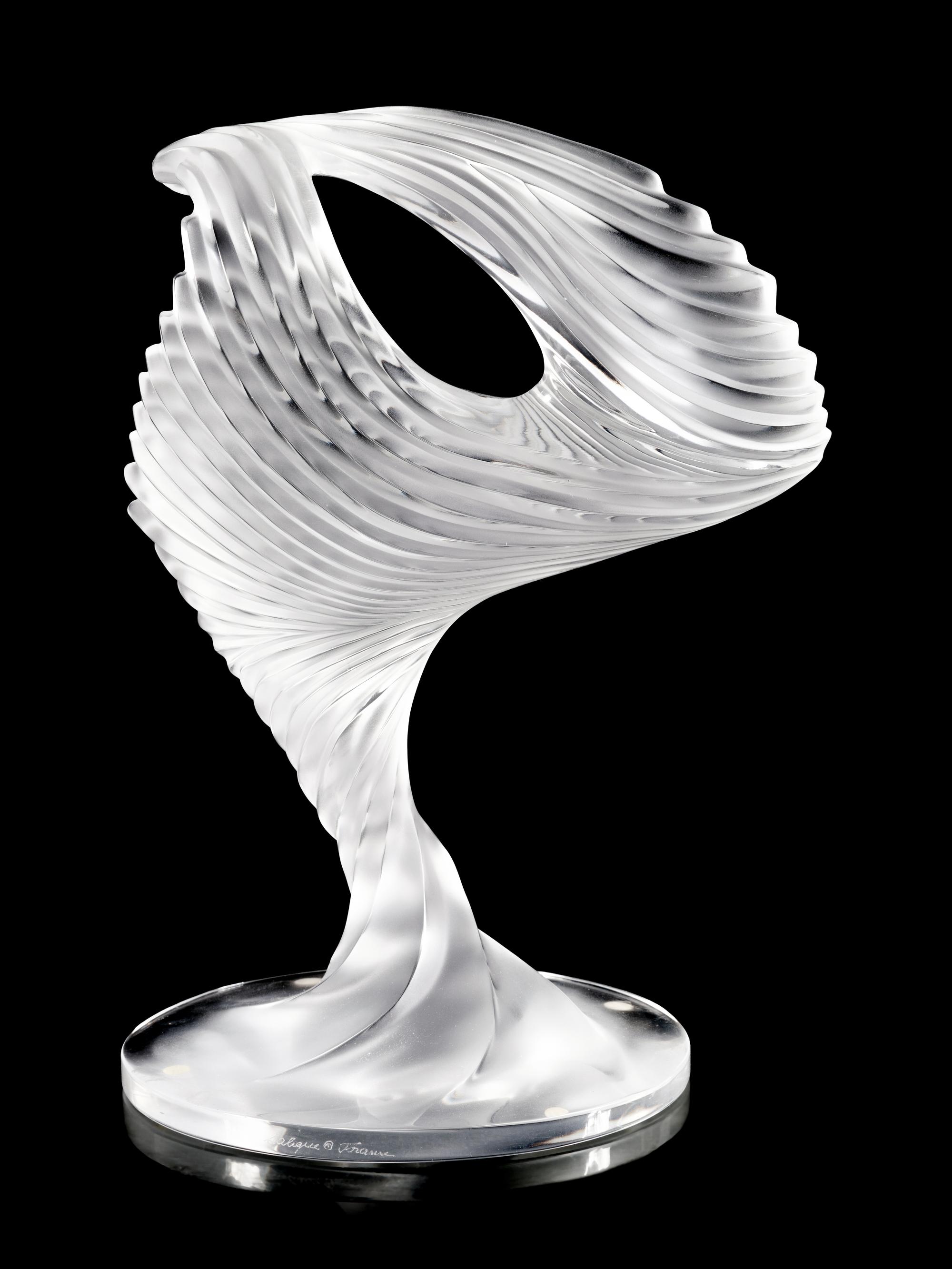 A Lalique Trophee Sculpture