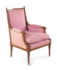 A Louis XVI Style Bergere