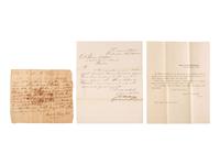 [MILITIA]. A group of documents related to nineteenth-century state militias, including broadsides and a War of 1812 appointment signed by Connecticut Governor John Cotton Smith.