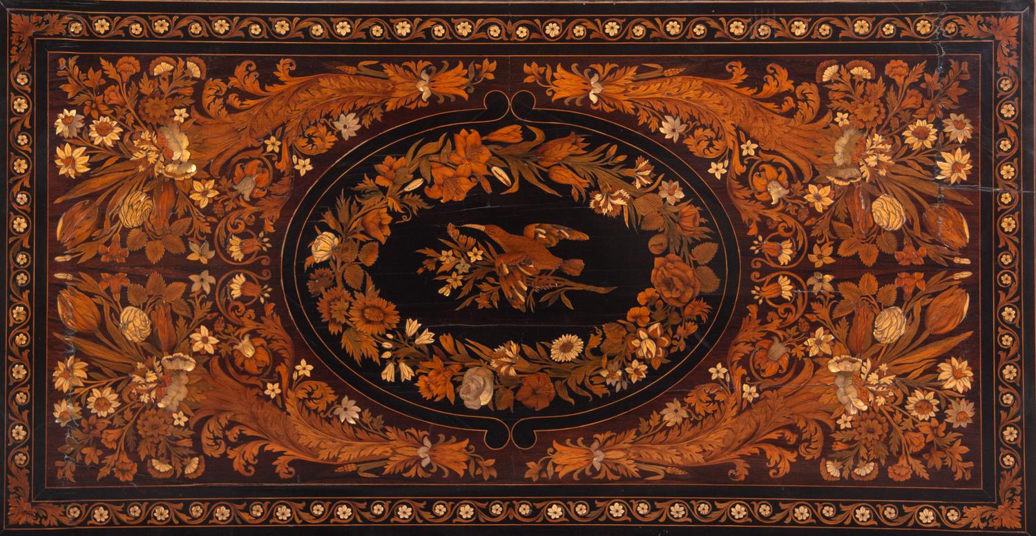 A North Italian Marquetry Center Table