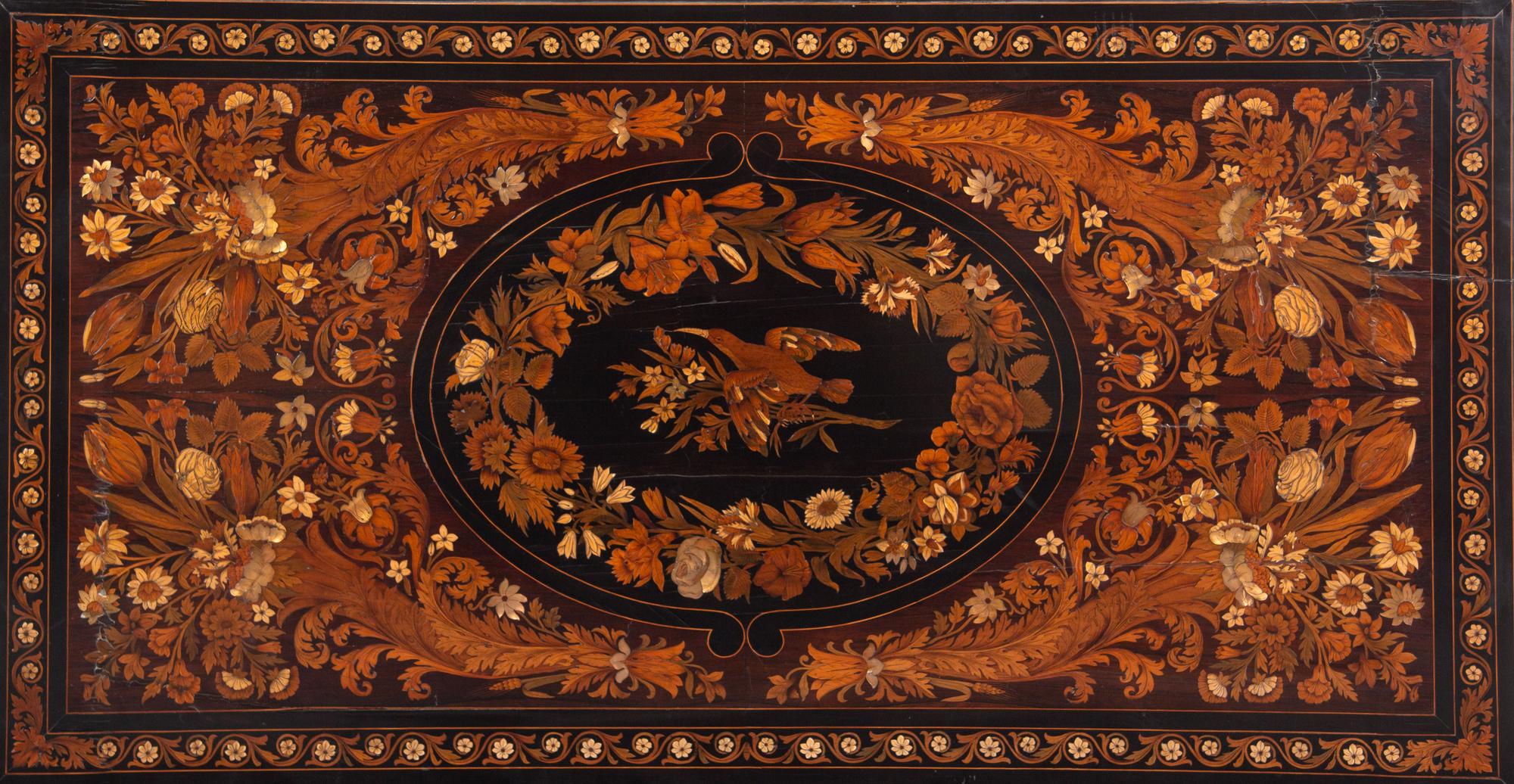 A North Italian Marquetry Center Table