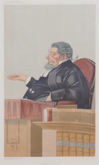 A Collection of Vanity Fair Judge and Gentleman Prints Largest framed 21 x 26 inches. — 20TH CENTURY
