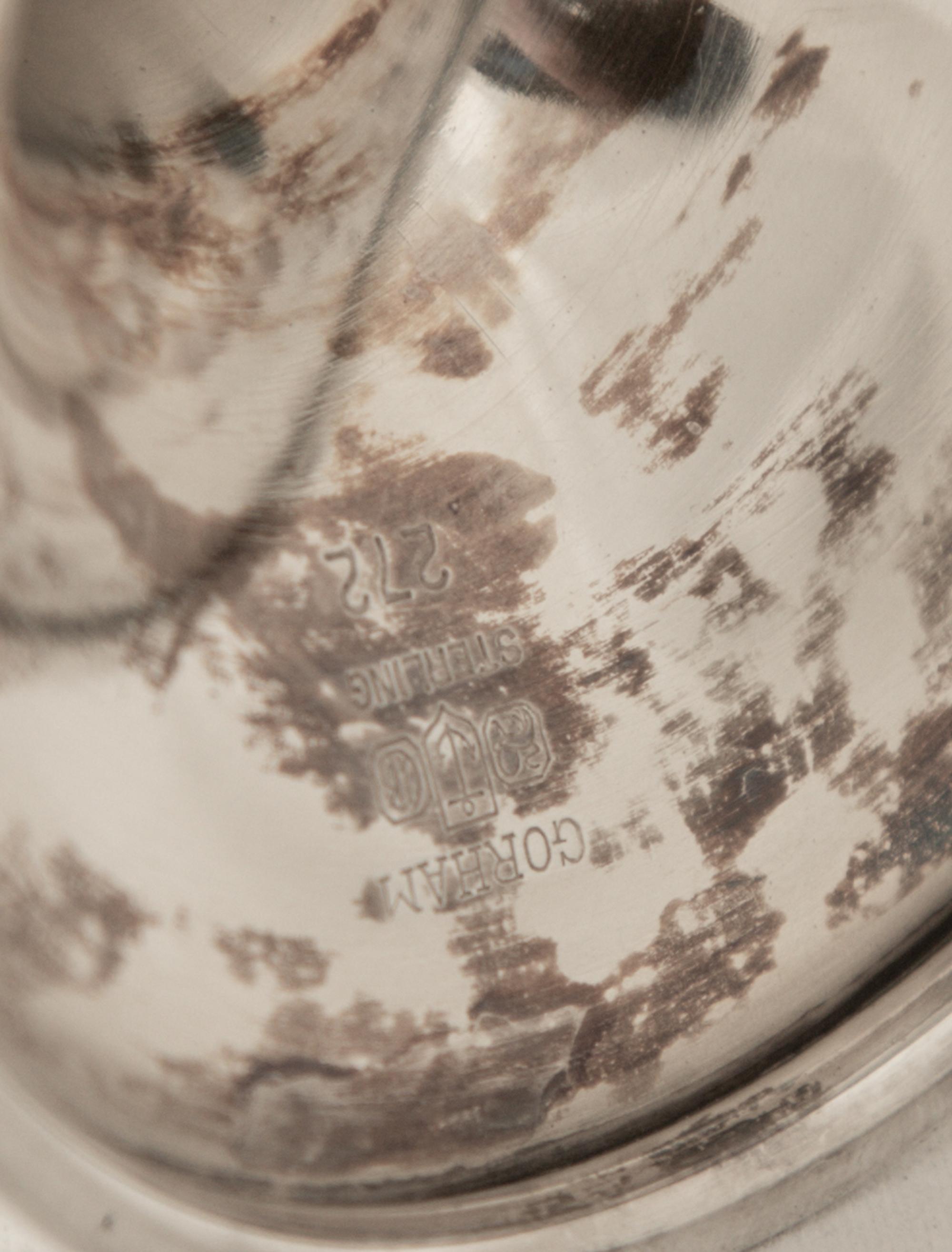A Set of Eight American Silver Goblets