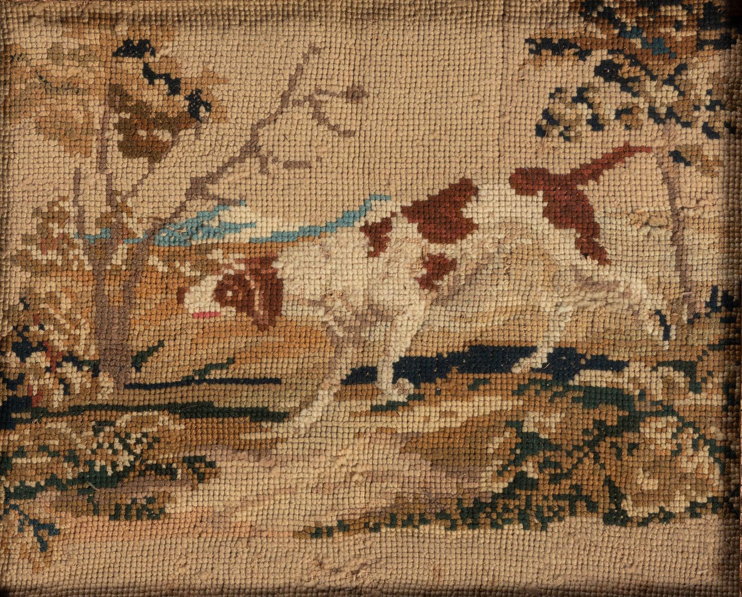 Three American Needlework Pictures