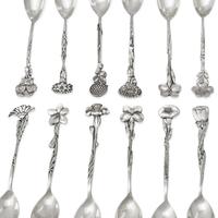 A Set of Twelve Tiffany and Co. Silver Demitasse Spoons