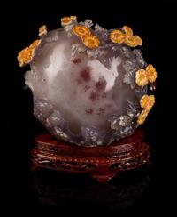 A Chinese Agate Carving
