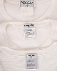 Three Chanel Knit Tops, Summer 1998-Cruise 2007